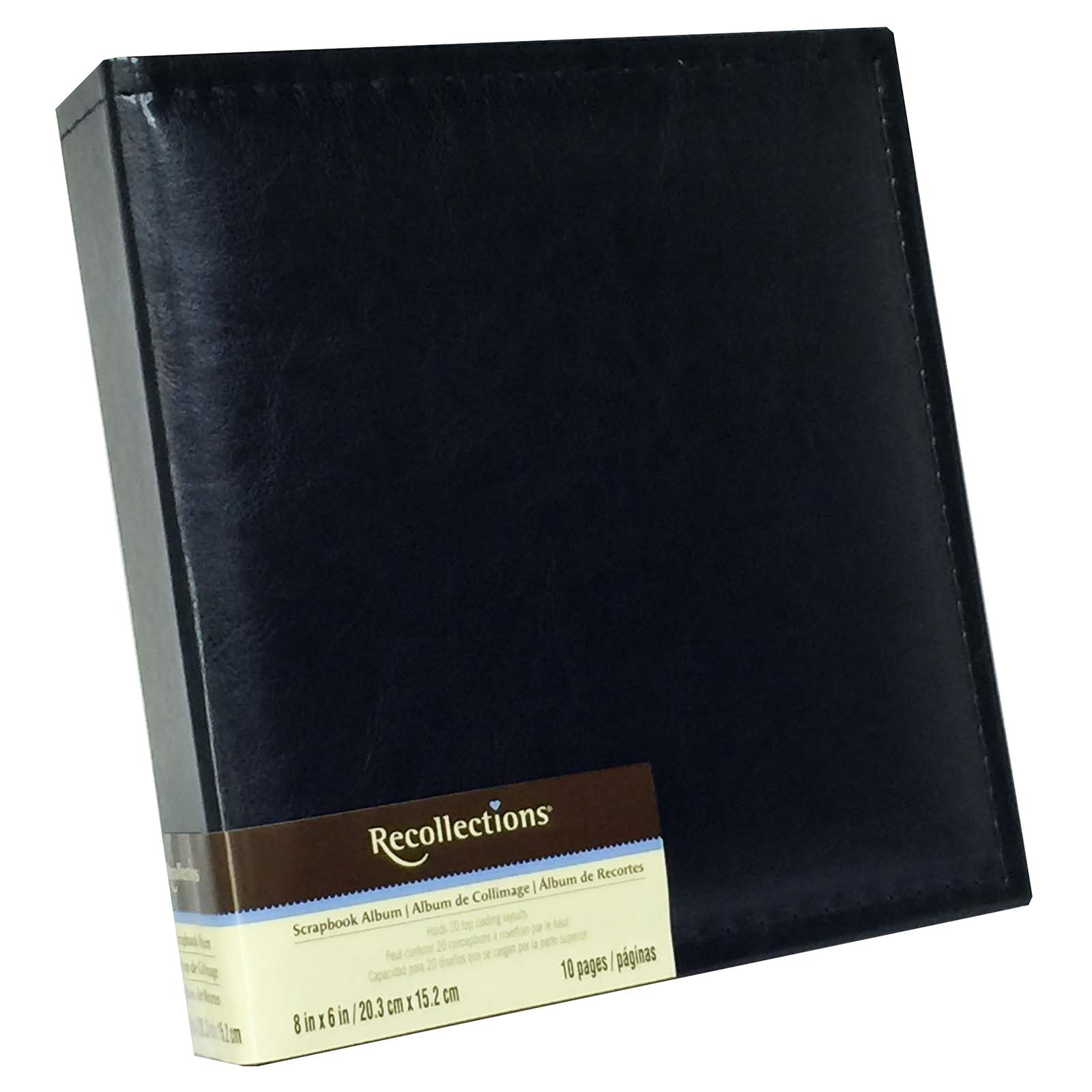 6" x 8" Faux Leather D-Ring Scrapbook Album by Recollections®